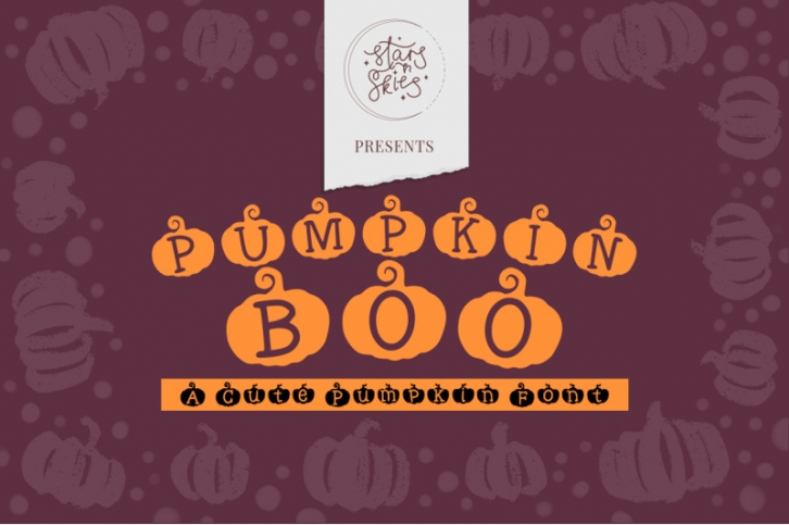Pumpkin Boo Font Download