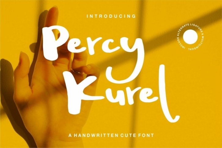 Web Percy Kurel Font Download