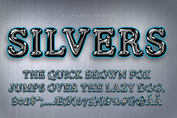 SILVERS Font Download