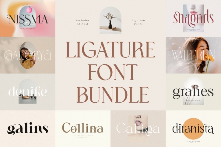 Ligature BUNDLE Vol. 2 Font Download