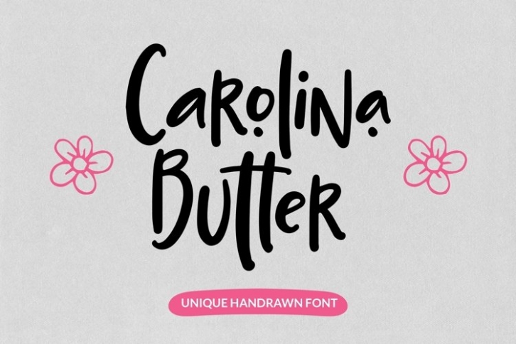 Web Carolina Butter Font Download