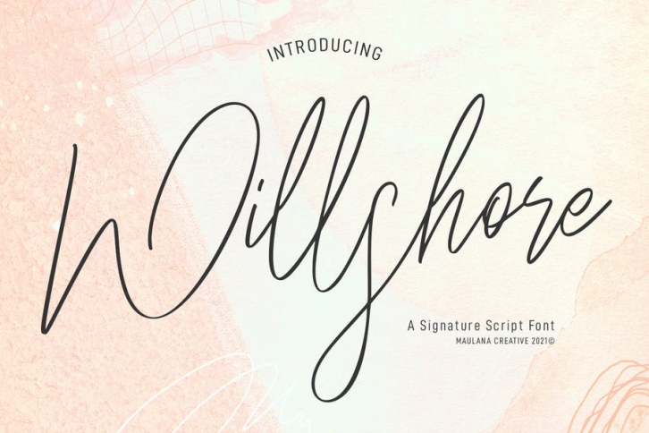 Willshore Signature Script Font Font Download