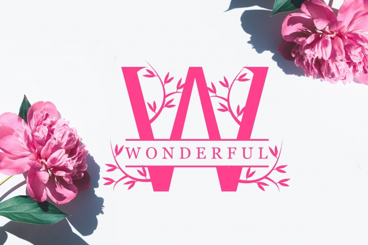 Wonderful Monogram Font Download