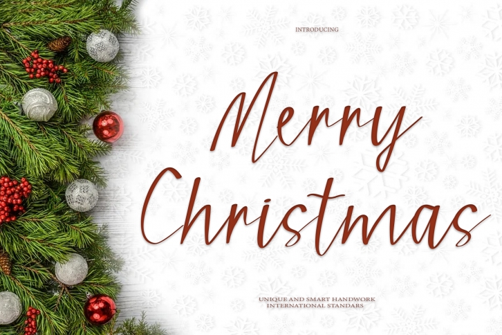Merry Christmas Font Download
