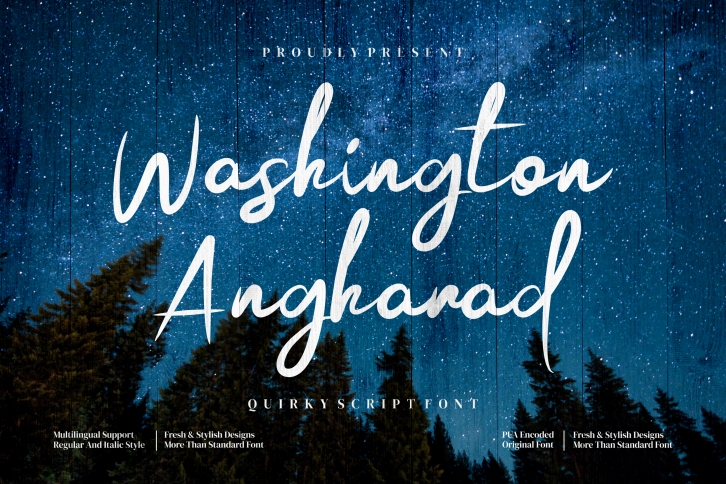 Washington Angharad Font Download