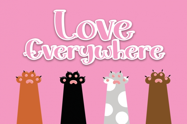 Love Everywhere Font Download