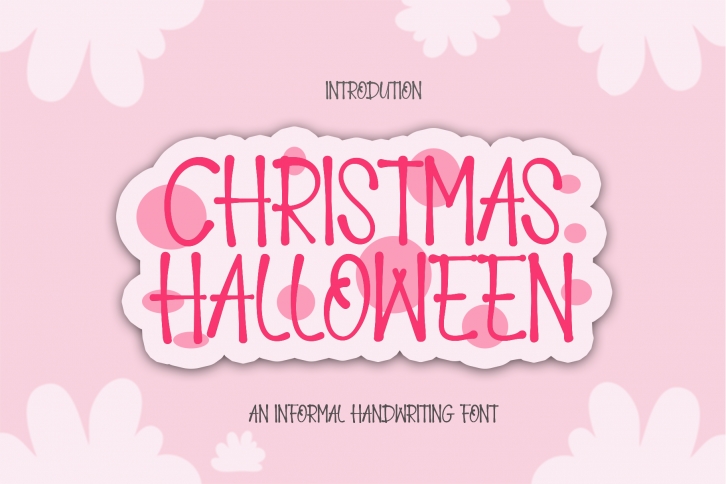 Christmas Halloween Font Download