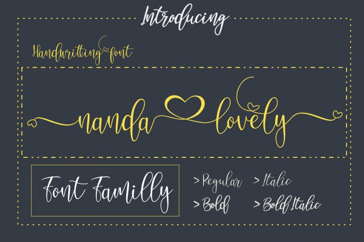 Nanda Lovely Font Download