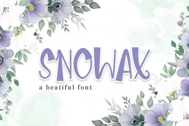 Snowax Font Download
