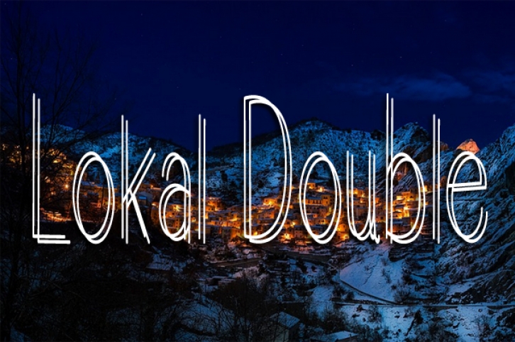 Lokal Double Font Download