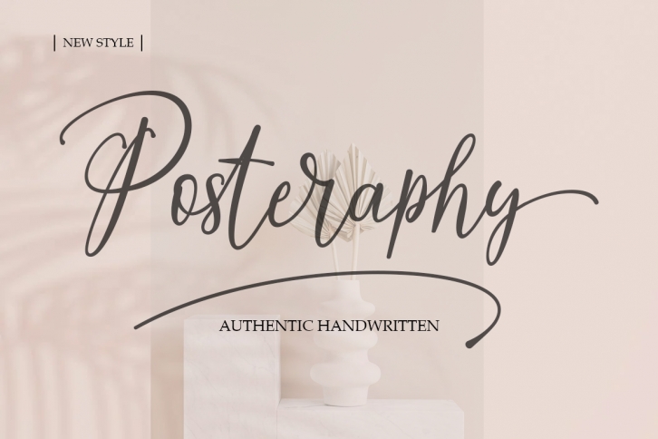 Posteraphy Font Download