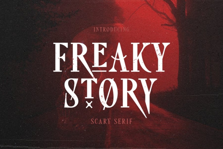 Freaky Story - Creepy Font Font Download