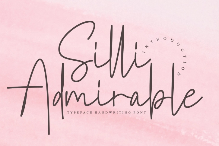 Silli Admirable Font Download