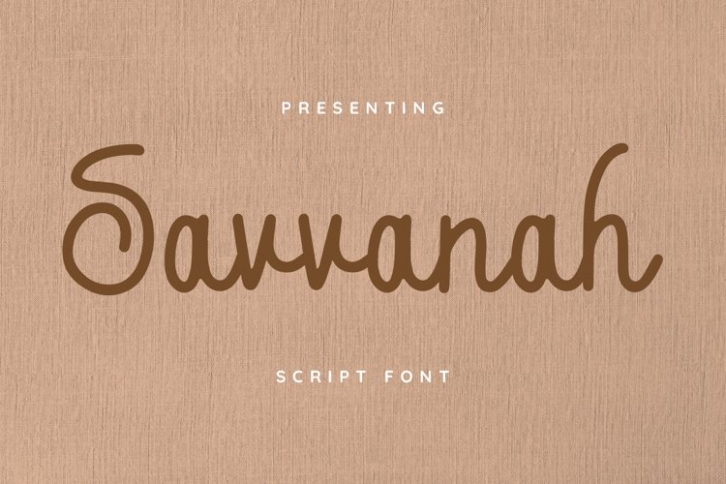 Savannah Font Download
