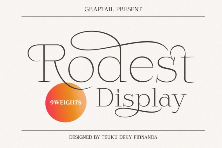 Rodest - Font Family Font Download
