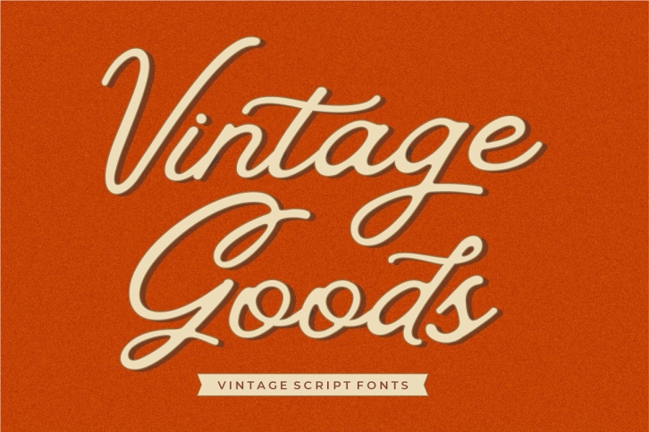 Vintage Goods Script Font Download