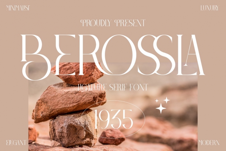 Berossla Modern Serif Font Download