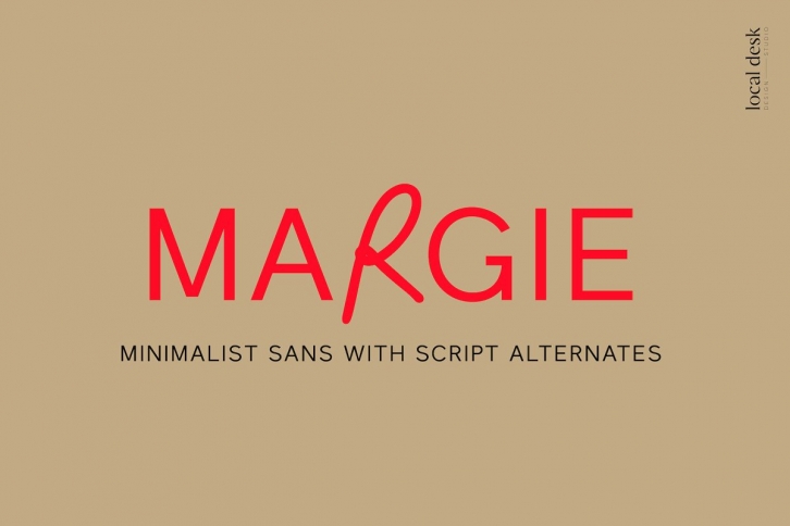 Margie – Sans with Script Alternates Font Download