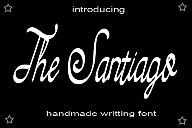 The Santiago Font Download