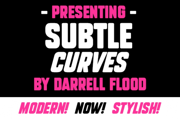 Subtle Curves Font Download