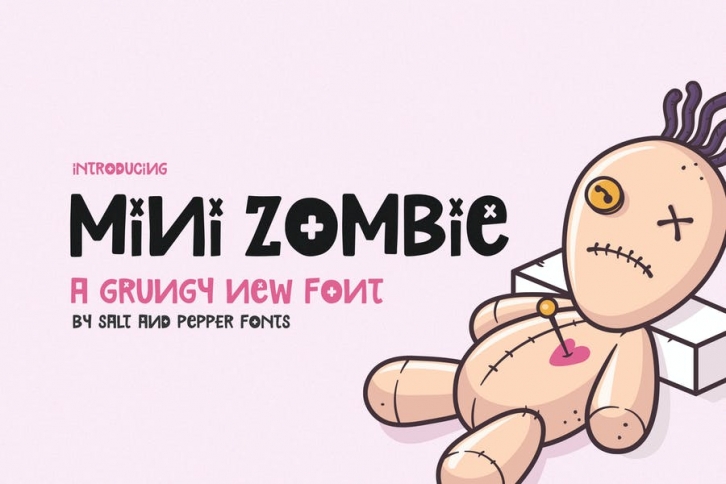 Mini Zombie Font Font Download