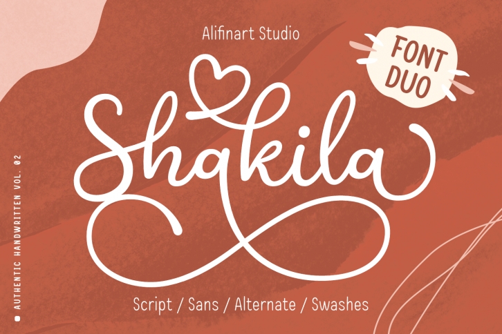 Shakila Scrip Font Download