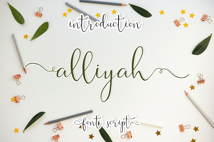 Alliyah Font Download