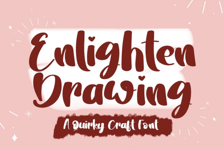 Enlighten Drawing Font Download