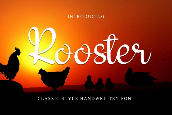 Rooster Font Download