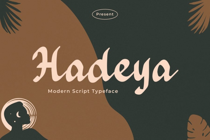 Hadeya – Modern Script Typeface Font Download