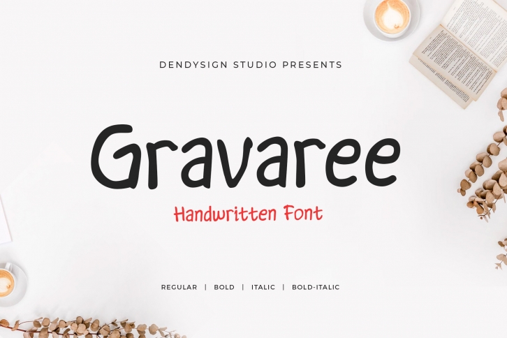 Gravaree Handwritten Font Download