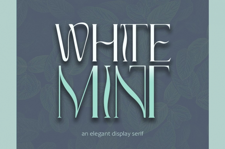White Mint Font Download