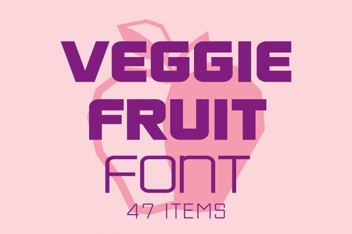 Veggie Fruit Font Download