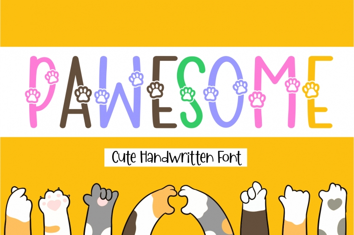 Pawesome Font Download