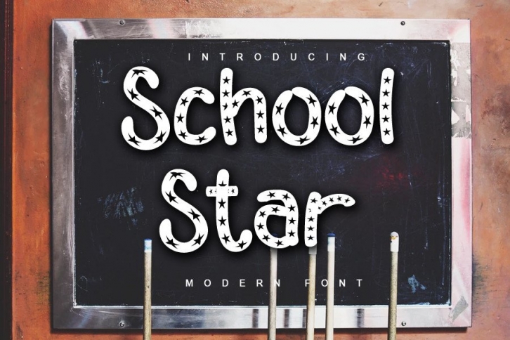School Star Font Download