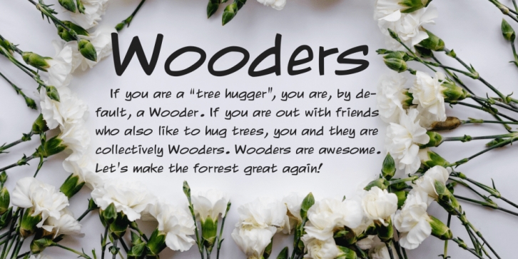 Wooders Font Download
