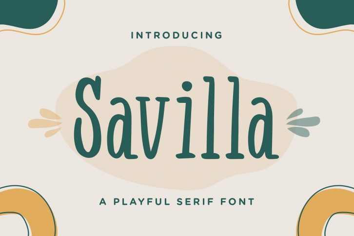 Savilla Font Download