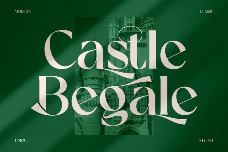Castle Begale Luxury Serif Font LS Font Download