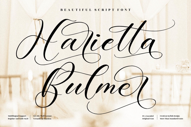 Harietta Bulmer Font Download