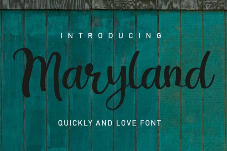 Maryland Font Download