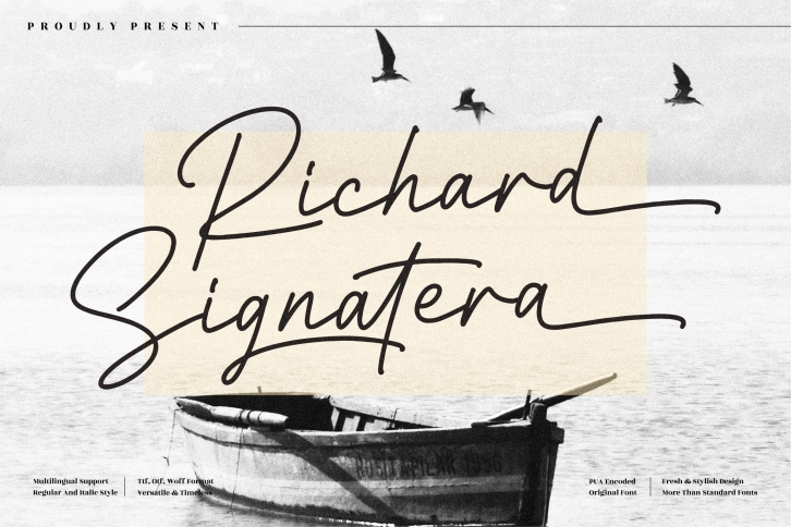 Richard Signatera Font Download