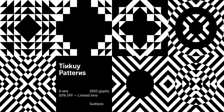 Tinkuy Patterns Font Download