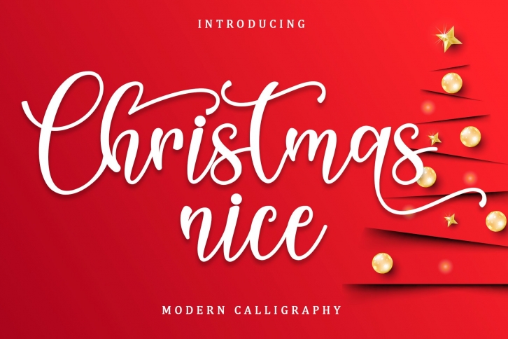 Christmas Nice Font Download