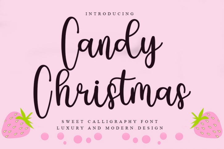 Candy Christmas Font Download