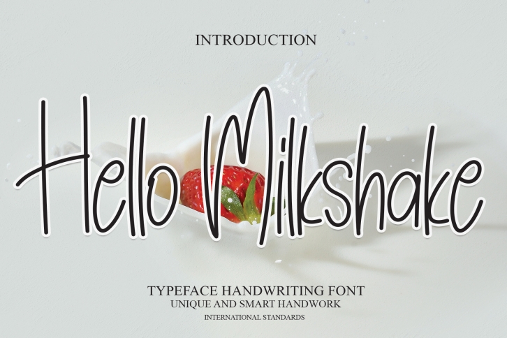 Hello Milkshake Font Download
