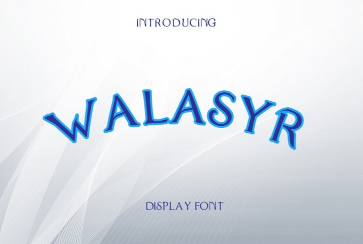 Walasyr Font Download