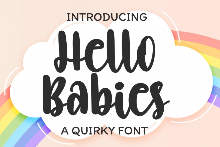 Hello Babies Font Download