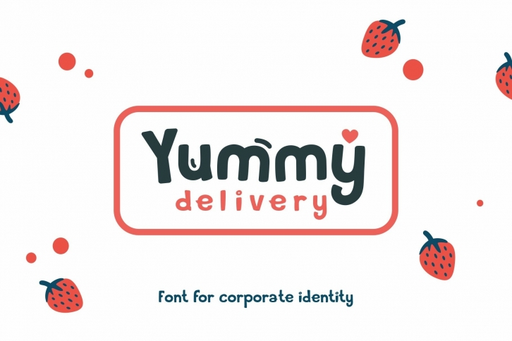 Yummy delivery Font Download