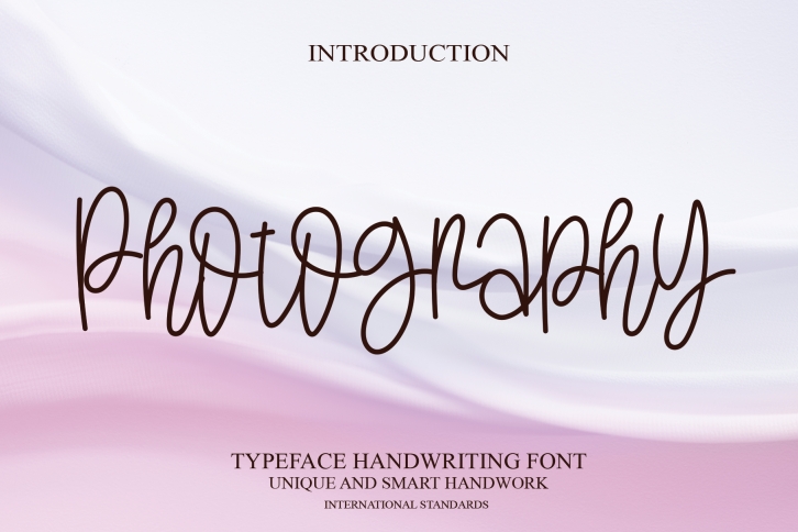 Photography Font Download