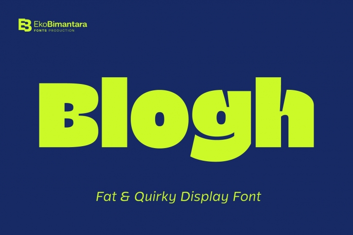 Blogh Font Download